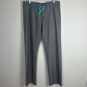Figs Livingston Straight Leg Yoga Waistband PO1683 L/Tall Medical Scrub Pants